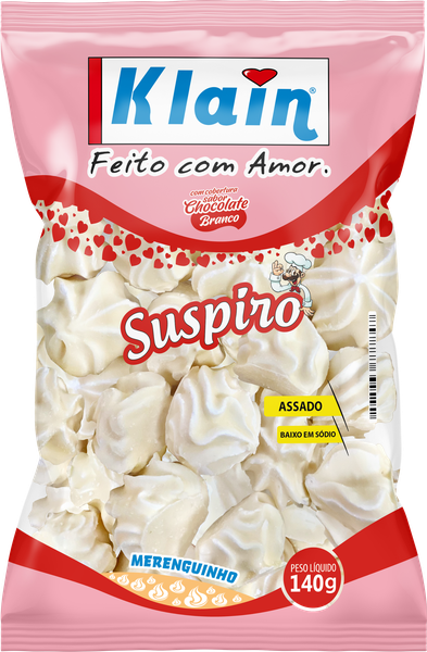 SUSPIRO KLAIN CHOCOLATE BRANCO 140G