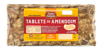 TABLETE DE AMENDOIM SANTO ANTONIO 200G
