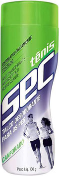 TALCO TENIS SEC DESODORANTE P/PES CANFORADO 100G