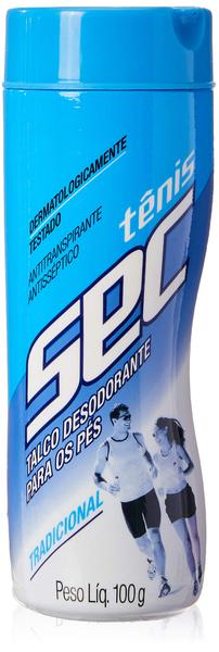 TALCO TENIS SEC DESODORANTE P/PES TRADICIONAL 100G