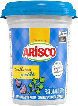 TEMPERO ARISCO COMPLETO S/PIMENTA 300G