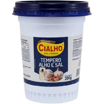 TEMPERO CIALHO ALHO E SAL 280G