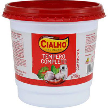 TEMPERO CIALHO COMPLETO C/PIMENTA 1,010KG