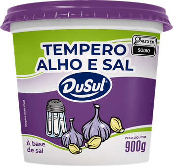 TEMPERO DUSUL ALHO E SAL 900G