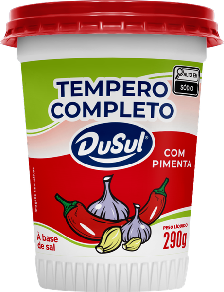 TEMPERO DUSUL COMPLETO C/PIMENTA 290G