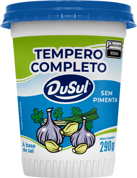 TEMPERO DUSUL COMPLETO S/PIMENTA 290G