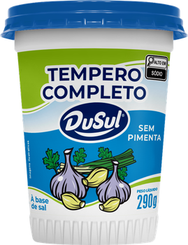 TEMPERO DUSUL COMPLETO S/PIMENTA 290G