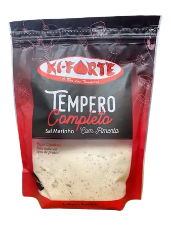 TEMPERO KI-FORTE COMPLETO C/PIMENTA 500G