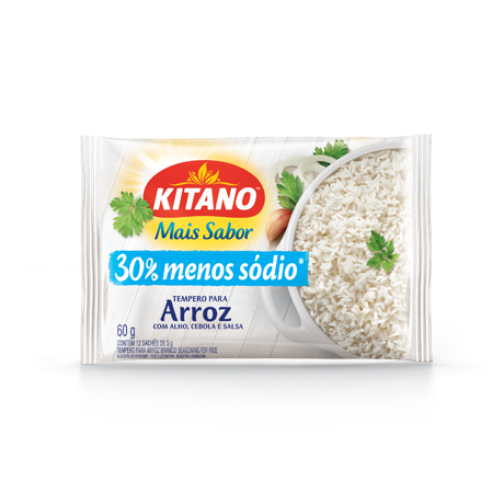 TEMPERO KITANO MAIS SABOR ARROZ 60G
