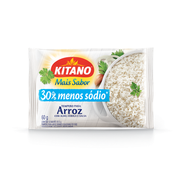 TEMPERO KITANO MAIS SABOR ARROZ 60G