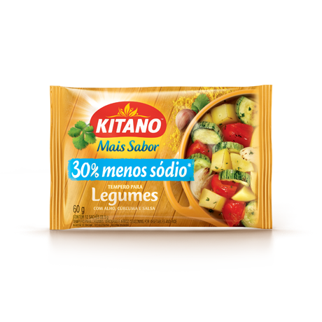 TEMPERO KITANO MAIS SABOR LEGUMES 60G