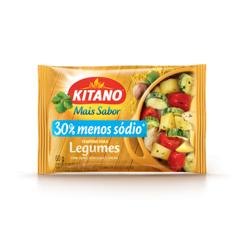 TEMPERO KITANO MAIS SABOR LEGUMES 60G