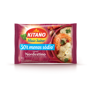 TEMPERO KITANO MAIS SABOR NORDESTINO 60G