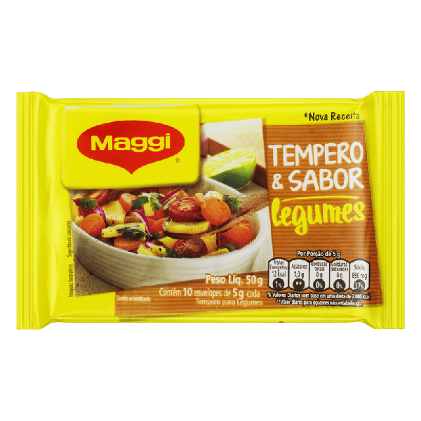 TEMPERO MAGGI TEMPERO & SABOR LEGUMES 50G