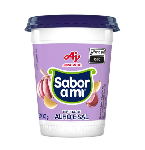 TEMPERO SABOR A MI ALHO E SAL 300G
