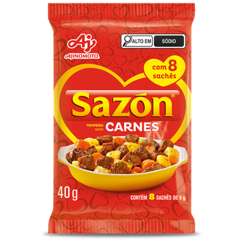 TEMPERO SAZON CARNES 40G C/8