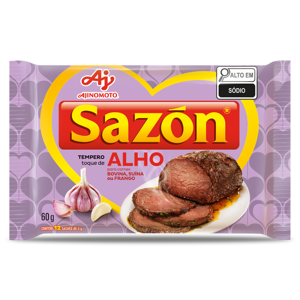TEMPERO SAZON TOQUE ALHO 60G