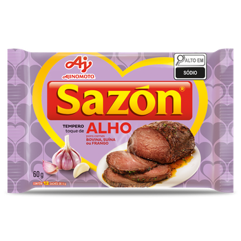 TEMPERO SAZON TOQUE ALHO 60G