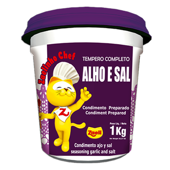TEMPERO ZAELI ALHO SAL 1KG