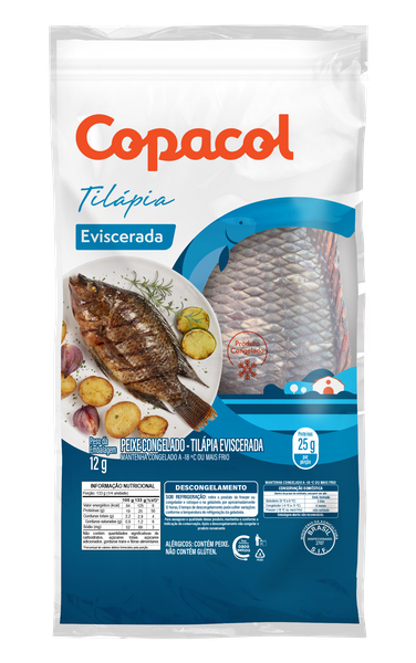 TILAPIA COPACOL EVISCERADA CONGELADA 550G