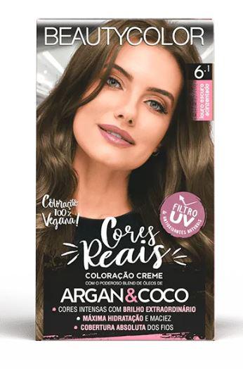 TINTURA BEAUTY COLOR CREME 6.1 LOURO ESCURO ACINZENTADO