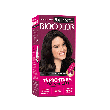 TINTURA BIOCOLOR 5.0 CASTANHO CLARO LUXUOSO