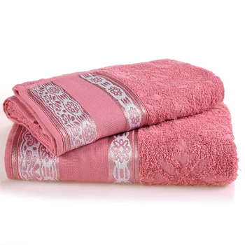 TOALHA BENE CASA BANHO UNIQUE ROSA 68X1,35CM