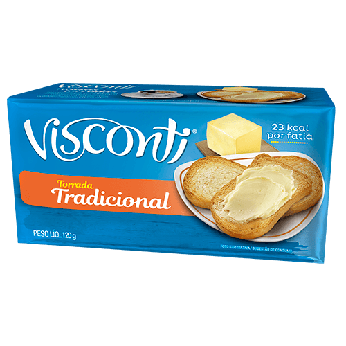 TORRADA VISCONTI TRADICIONAL 120G