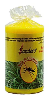 VELA REPELENTE SANDERO CITRONELA 90G