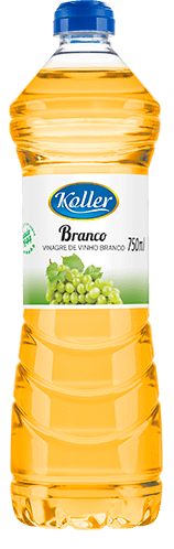 VINAGRE KOLLER VINHO BRANCO 750ML