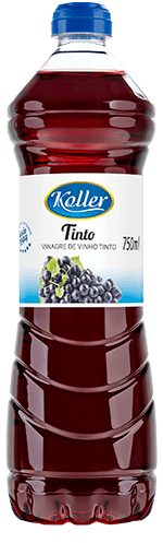 VINAGRE KOLLER VINHO TINTO 750ML