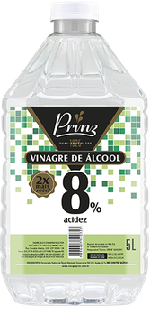 VINAGRE PRINZ ALCOOL 8% ACIDEZ 5LT