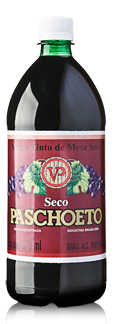VINHO PASCHOETO TINTO SECO 970ML