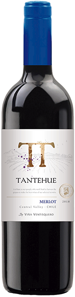 VINHO TANTEHUE MERLOT 750ML