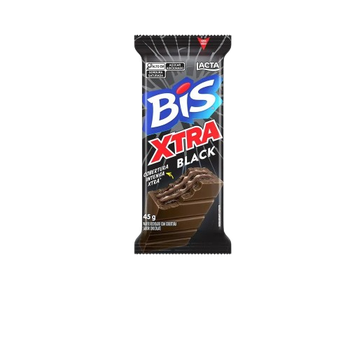 WAFER LACTA BIS XTRA BLACK 45G