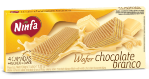 WAFER NINFA CHOCOLATE BRANCO 84G