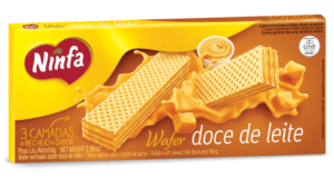 WAFER NINFA DOCE DE LEITE 84G