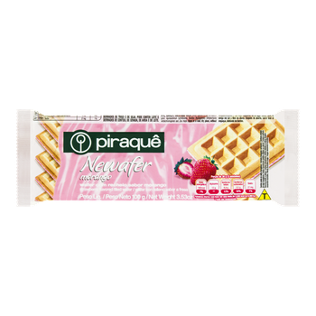 WAFER PIRAQUE NEWAFER 100G - MORANGO
