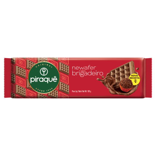 WAFER PIRAQUE NEWAFER BRIGADEIRO 100G
