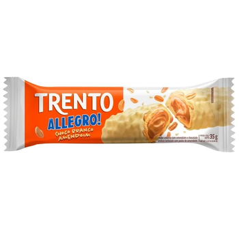 WAFER TRENTO ALLEGRO CHOCO BRANCO AMENDOIM 26G