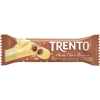 WAFER TRENTO BRANCO RECHEIO AVELA 32G