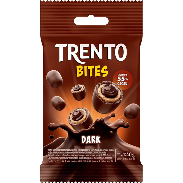 WAFER TRENTO PECCIN BITES DARK 40G