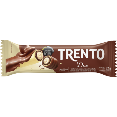 WAFER TRENTO CHOCOLATE DUO 32G