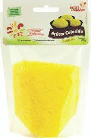ACUCAR COLORIDO NUTRI & WIEDER AMARELA 80G