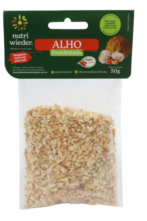 ALHO NUTRI & WIEDER DESIDRATADO 50G