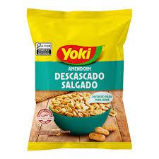 AMENDOIM YOKI DESCASCADO SALGADO 110G