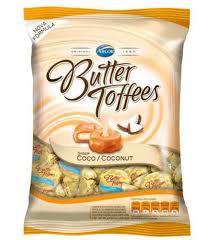 BALA ARCOR BUTTER TOFFEES COCO 90G