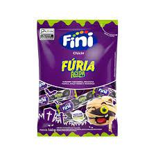 BALA FINI CHICLE FURIA ACIDA 140G