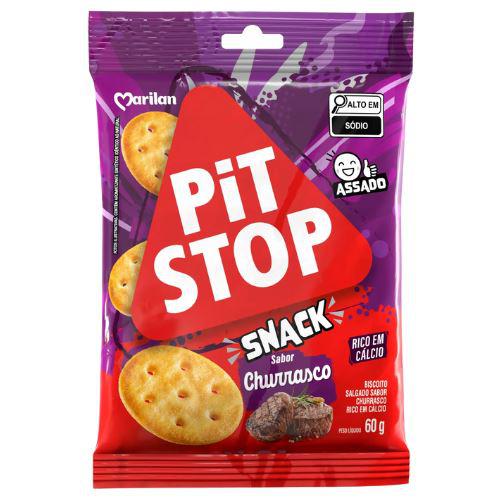 BISCOITO MARILAN PIT STOP SNACK CHURRASCO 60G