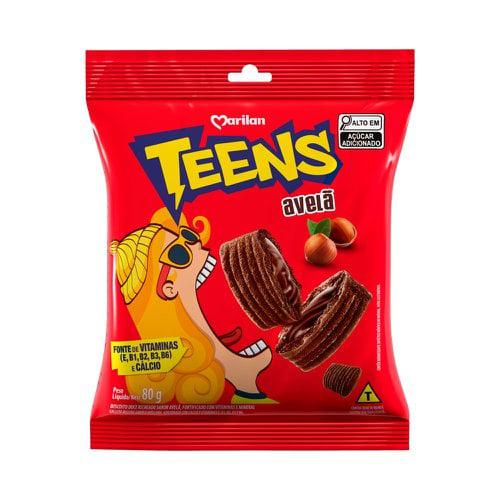 BISCOITO MARILAN TEENS RECH AVELA 80G